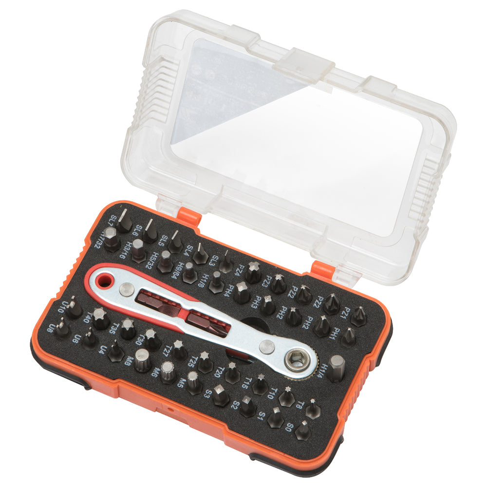 44pc bit with ratchet set