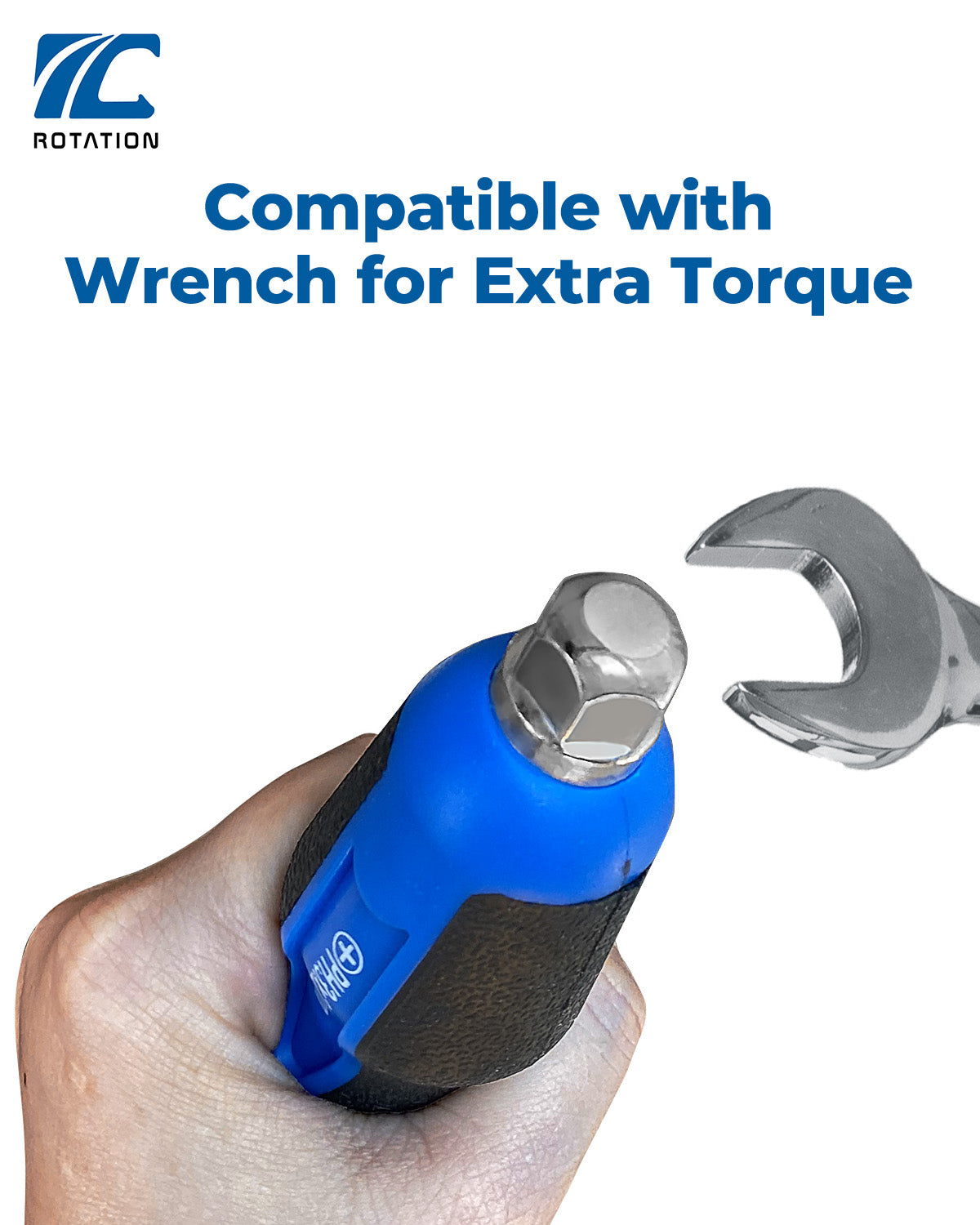 compatible with wrench for extra torque